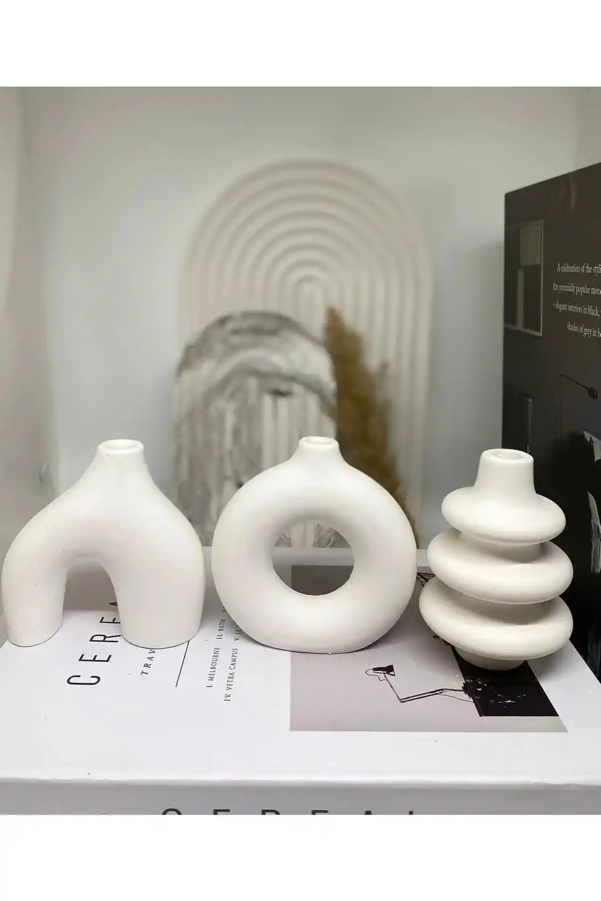 Palwin 3'lü Modern Dekoratif Vazo Seti ile Estetik ve Fonksiyonellik