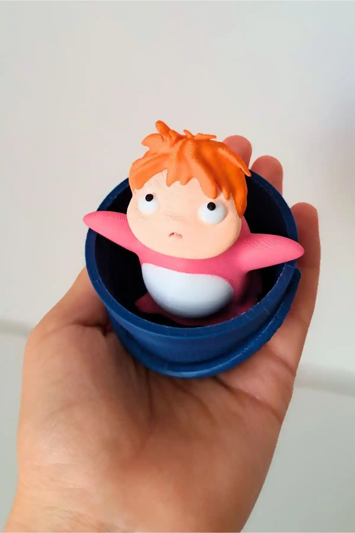 Piyo DesignPonyo Dekoratif Figür: Studio Ghibli Tutkunları İçin Eşsiz Bir Seçim