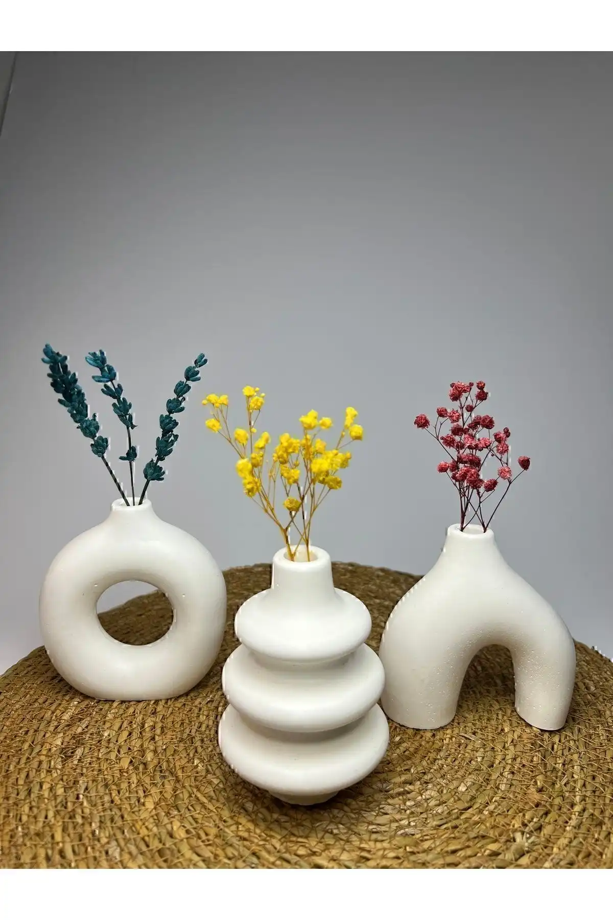 Somiar Minimal Vazo Set: Estetik ve Kullanışlı Dekorasyon Alternatifi