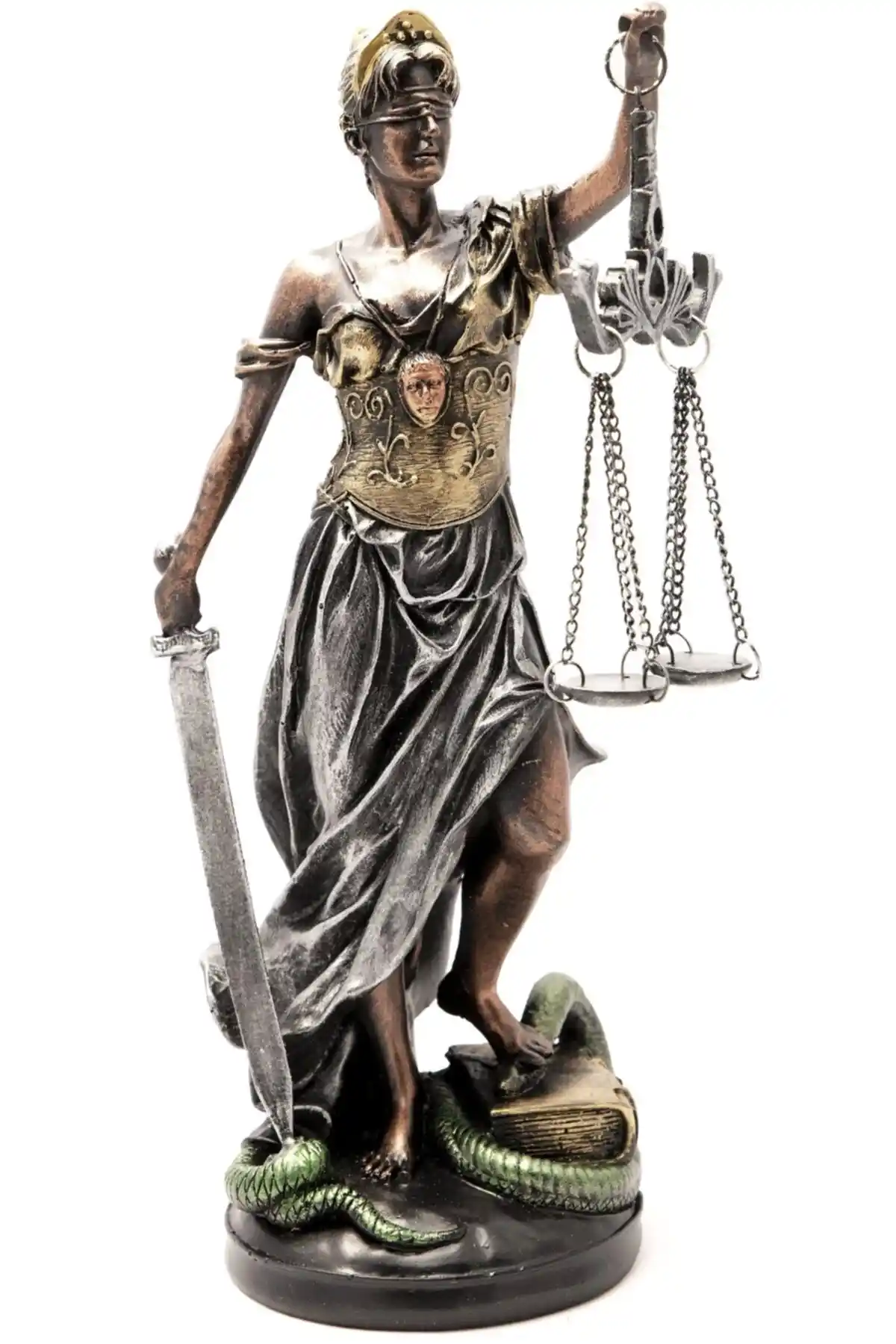 Zarif Gift Garden Adalet Heykeli ile Ev ve Ofis Dekorasyonunu Zenginleştirin