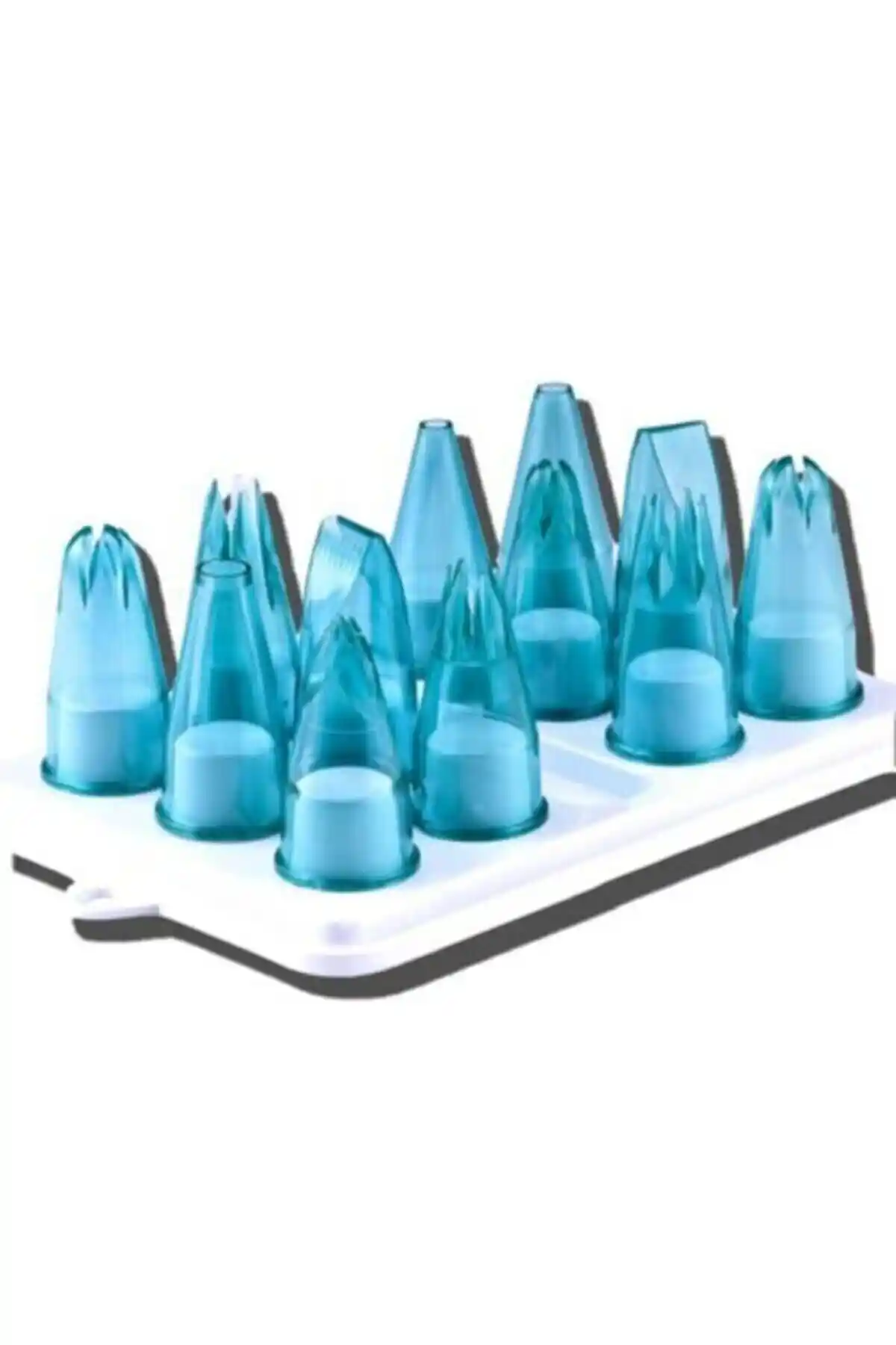 Bahar Dükkanı Polikarbon Krema Sıkma Ucu Seti ve 6 Krema Torbası ile Profesyonel Pasta Dekorasyonu