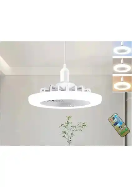 Cata CT-1153 Poyraz Fan Kumandalı 42W LED Ampul ile Modern Aydınlatma ve Serinlik