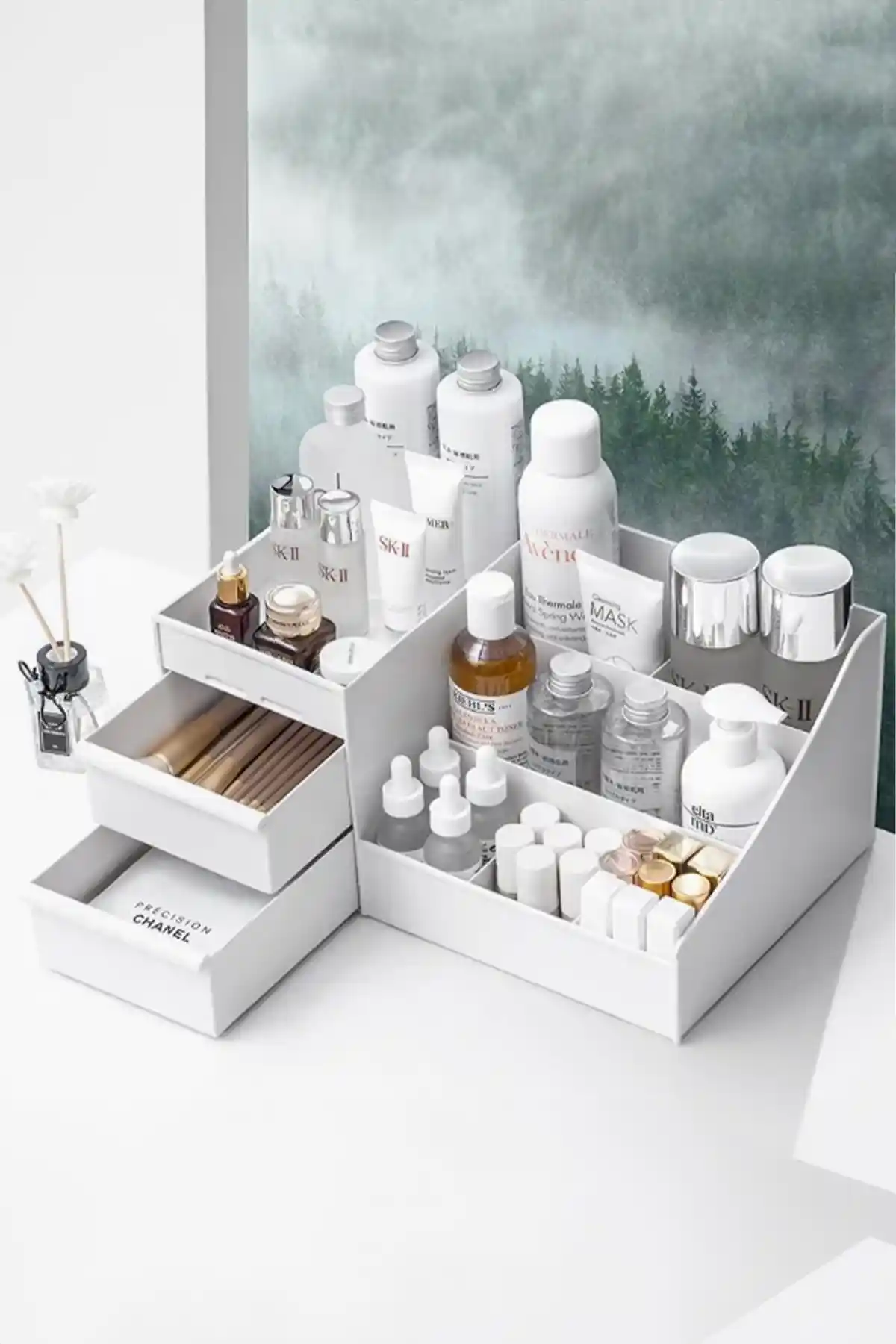 Fesya Home ELEGANCE Çekmeceli Çok Amaçlı Organizer ile Ev ve Ofis Düzeni