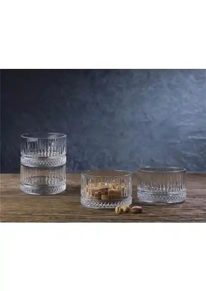 Paşabahçe 530038 Elysia Çok Amaçlı 8'li Cam Kase Seti - Şık ve Fonksiyonel Tasarım