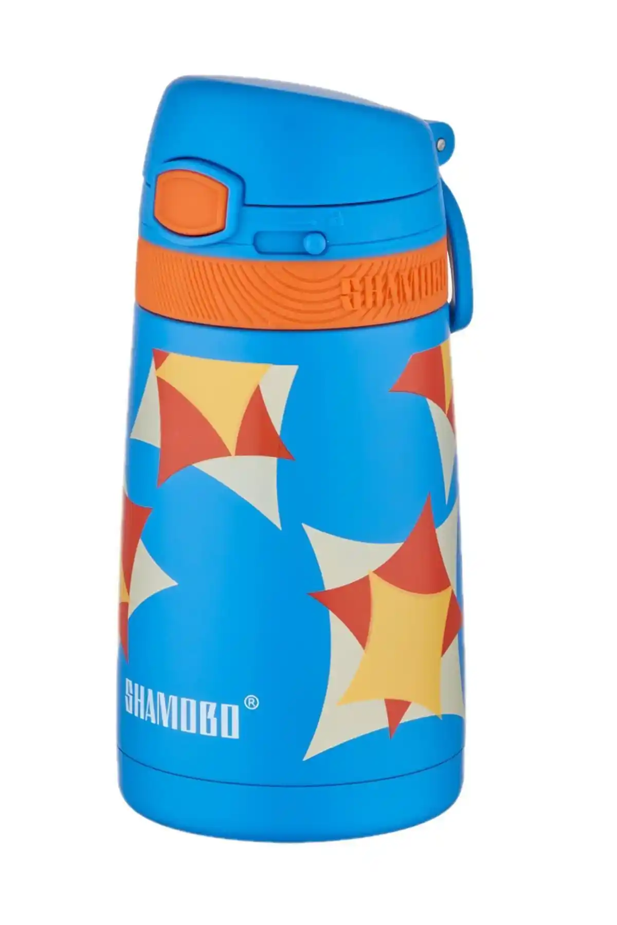 Shamobo Çocuk 350 Ml Pipetli Paslanmaz Çelik Termos Sağlıklı ve Dayanıklı Seçenek