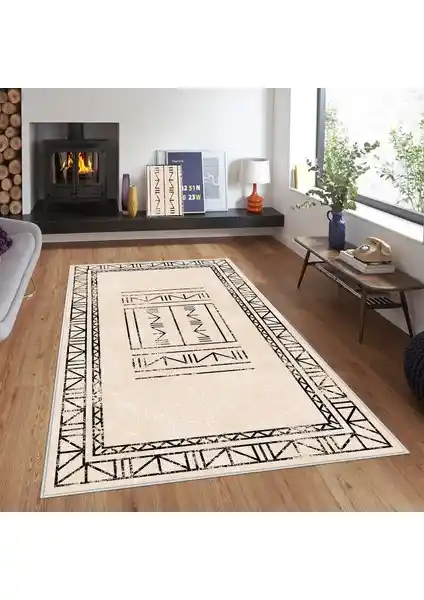 West Home Dijital Baskılı Yıkanabilir Kaymaz Taban Halısı ile Modern ve Fonksiyonel Ev Dekorasyonu