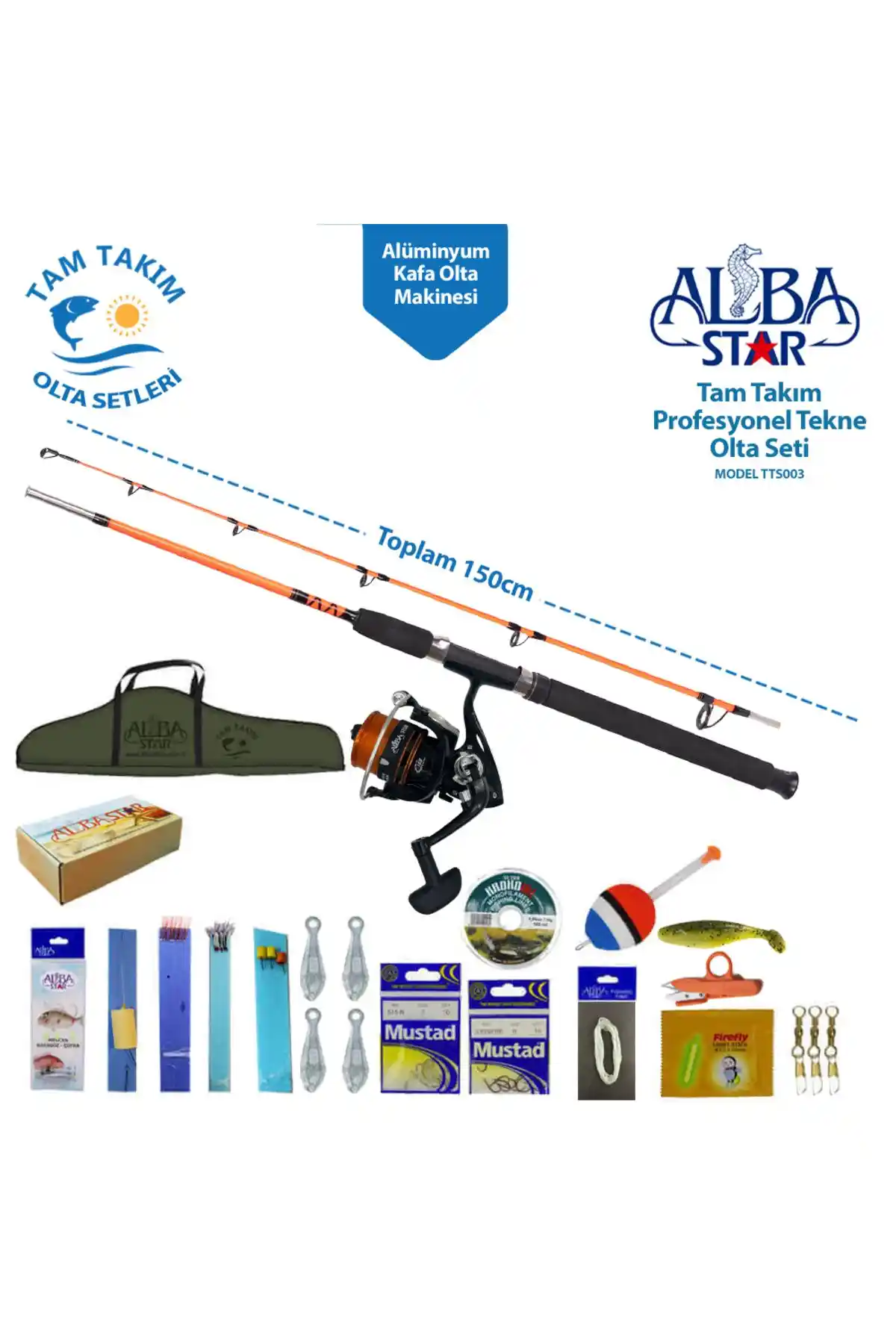 AlbaStar Tam Takım ve BAUER Crystal Olta Seti Karşılaştırması: Hangi Ürün Sizi Daha Memnun Eder?