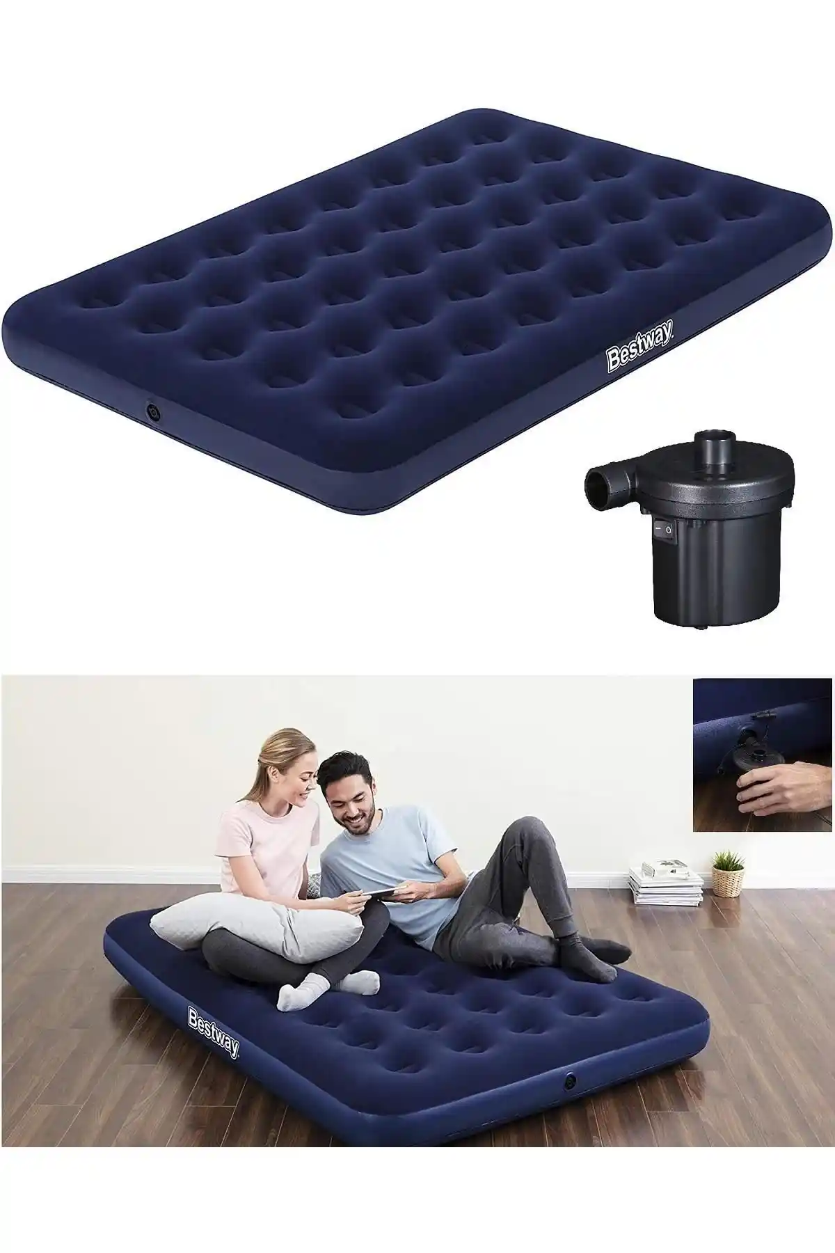 Bestway ve Intex Çift Kişilik Şişme Yatak Karşılaştırması ve Özellikleri