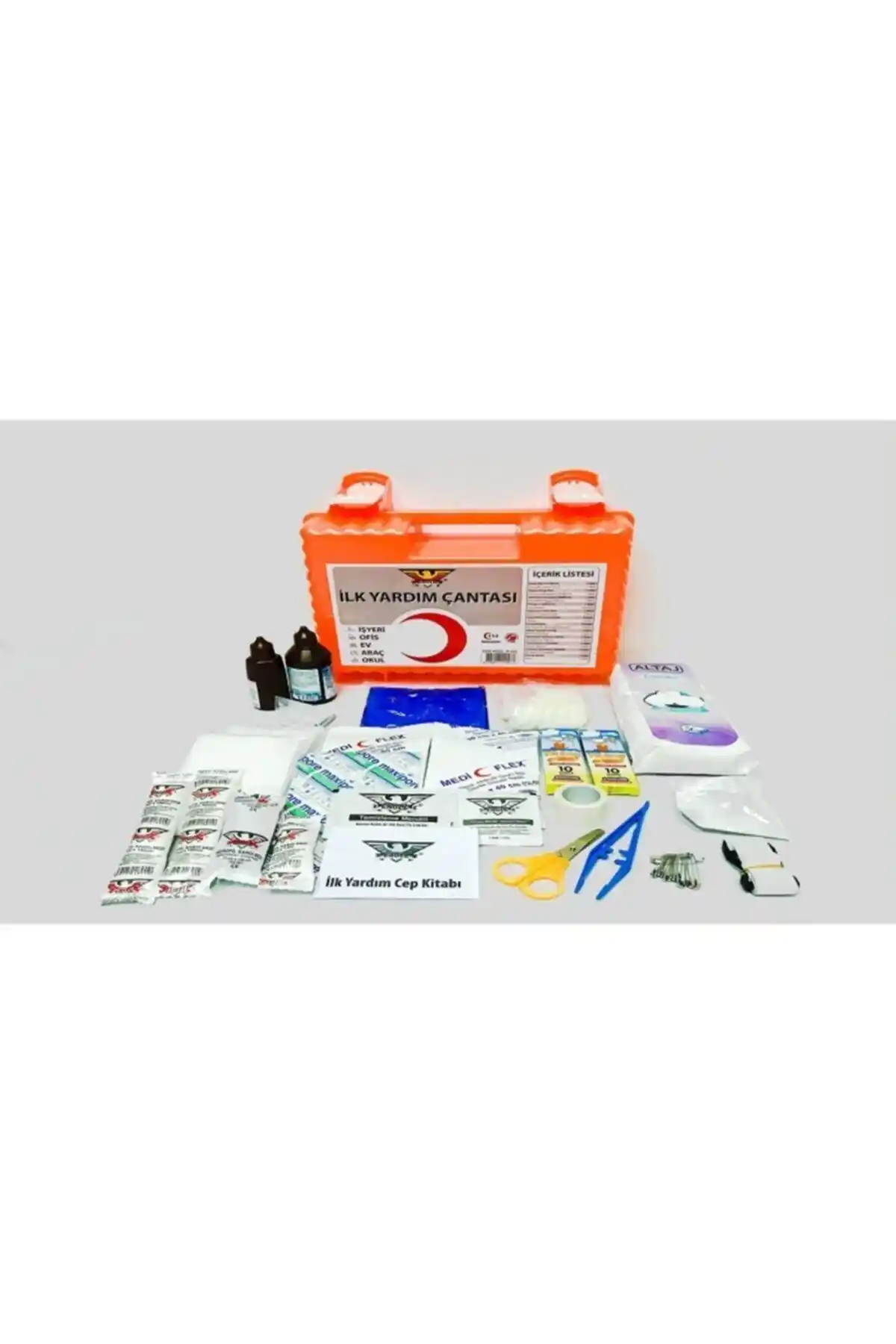 Eagle Ultra İş Yeri İlk Yardım Çantası ve Genel Markalar Tekronda İçeriği Karşılaştırması