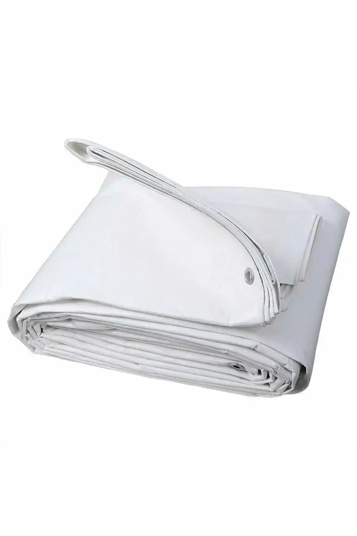 Ekonet Emek Ebatlı Branda Beyaz ve Genel Markalar Mavi Örtülük Karşılaştırması