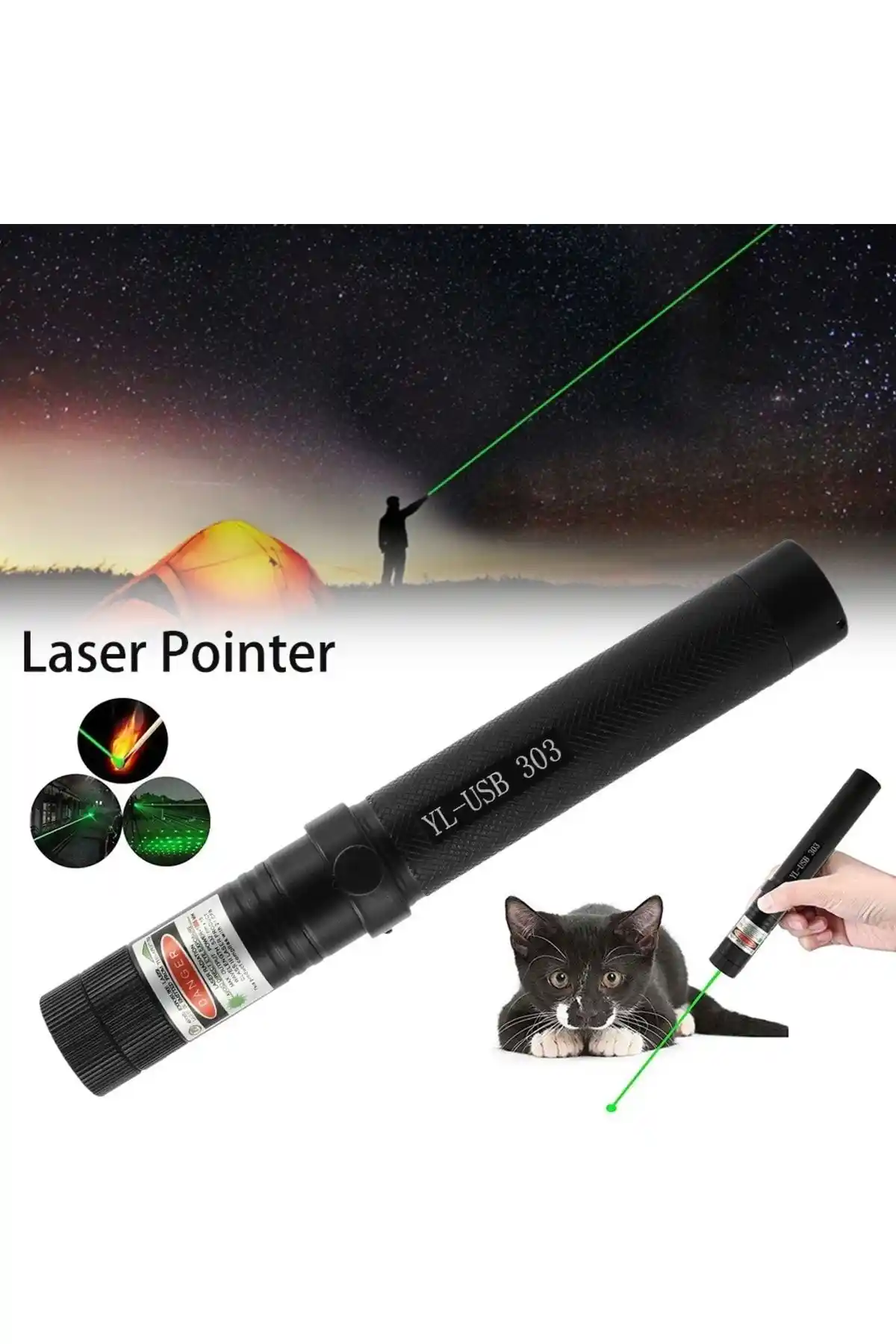 Gaman ve Janva Yeşil Lazer Pointer Karşılaştırması: Güç, Menzil ve Kullanım Özellikleri