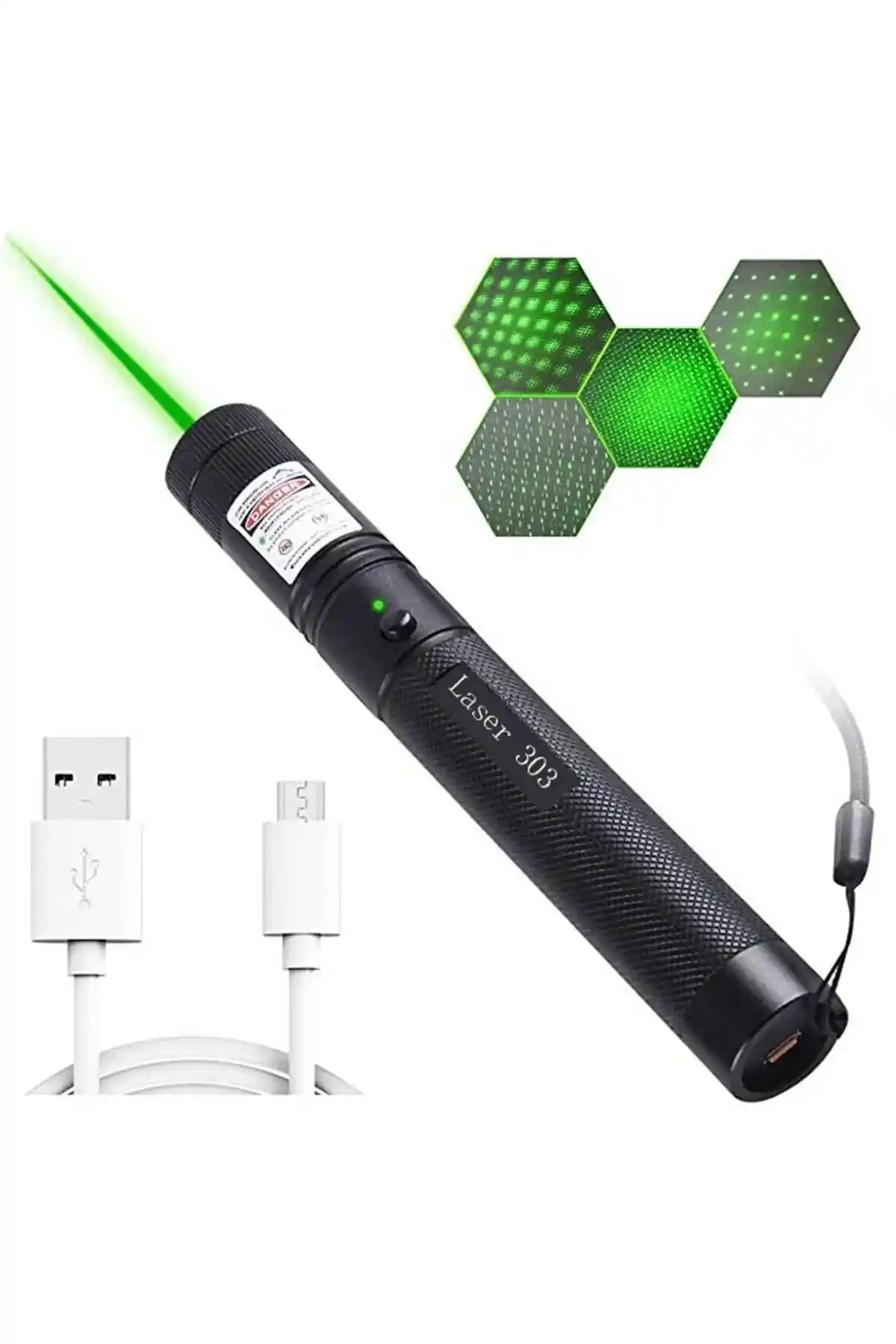 Gaman Yeşil Lazer Kalem ve Yeni Nesil Micro USB Şarjlı Lazer Pointer Karşılaştırması