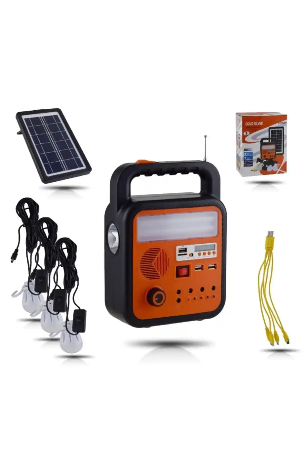 Gold Silver GS-902P ve Yopigo KR-26 Solar Şarjlı Aydınlatma Cihazlarının Karşılaştırması