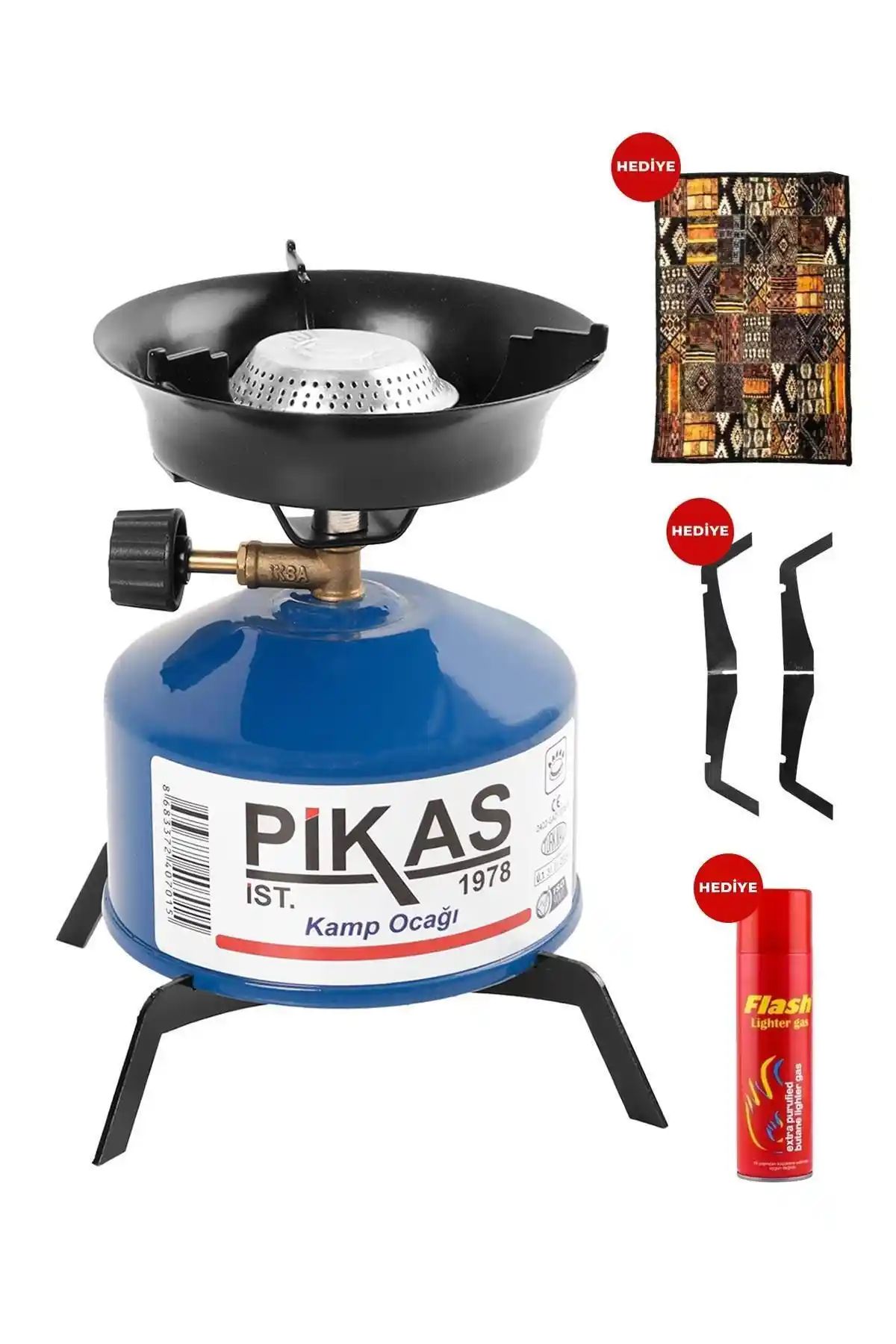 İksa ve Pikas Devrilmez Ayaklı Portatif Kamp Ocağı Karşılaştırması
