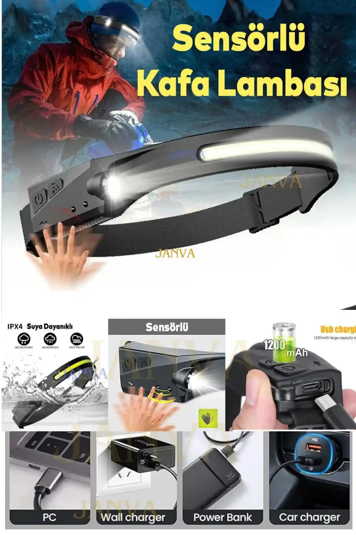 Janva Predators ve Unichrome Kafa Fenerleri Karşılaştırması ve Kullanıcı Yorumları