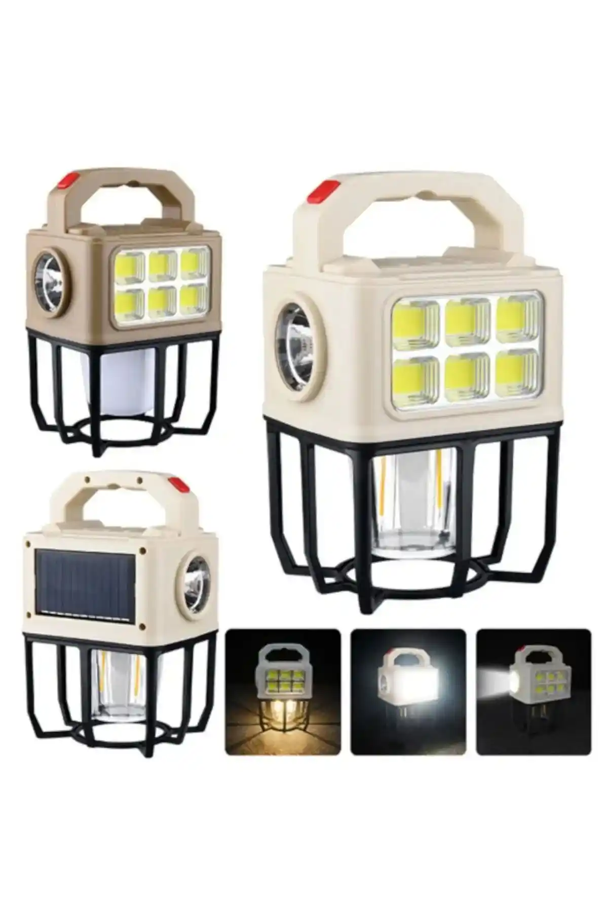 Kamp ve Açık Hava Etkinlikleri İçin Güneş Enerjili Kamp Lambası ve Fener Karşılaştırması
