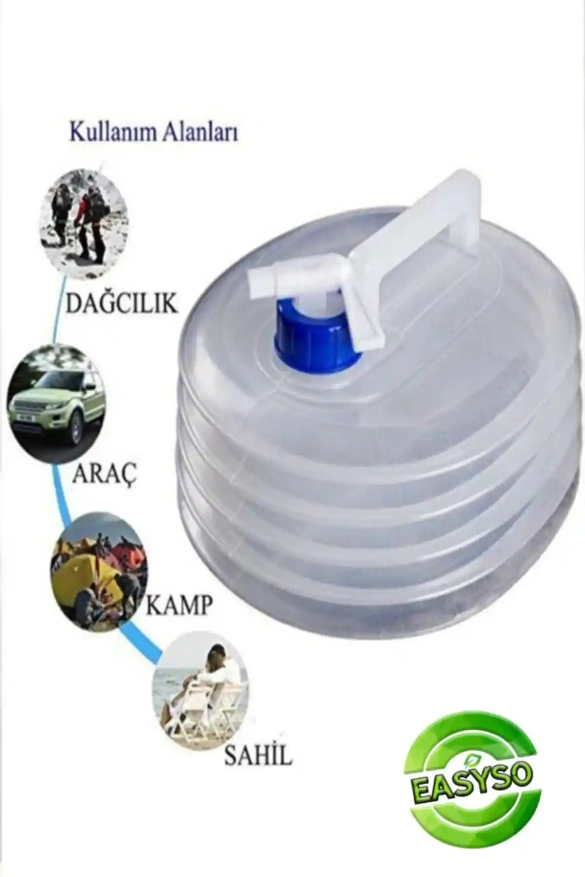 Kamp ve Piknik İçin En İyi Katlanabilir Su Bidonları Karşılaştırması 10 ve 20 Litre Kapasitelerle