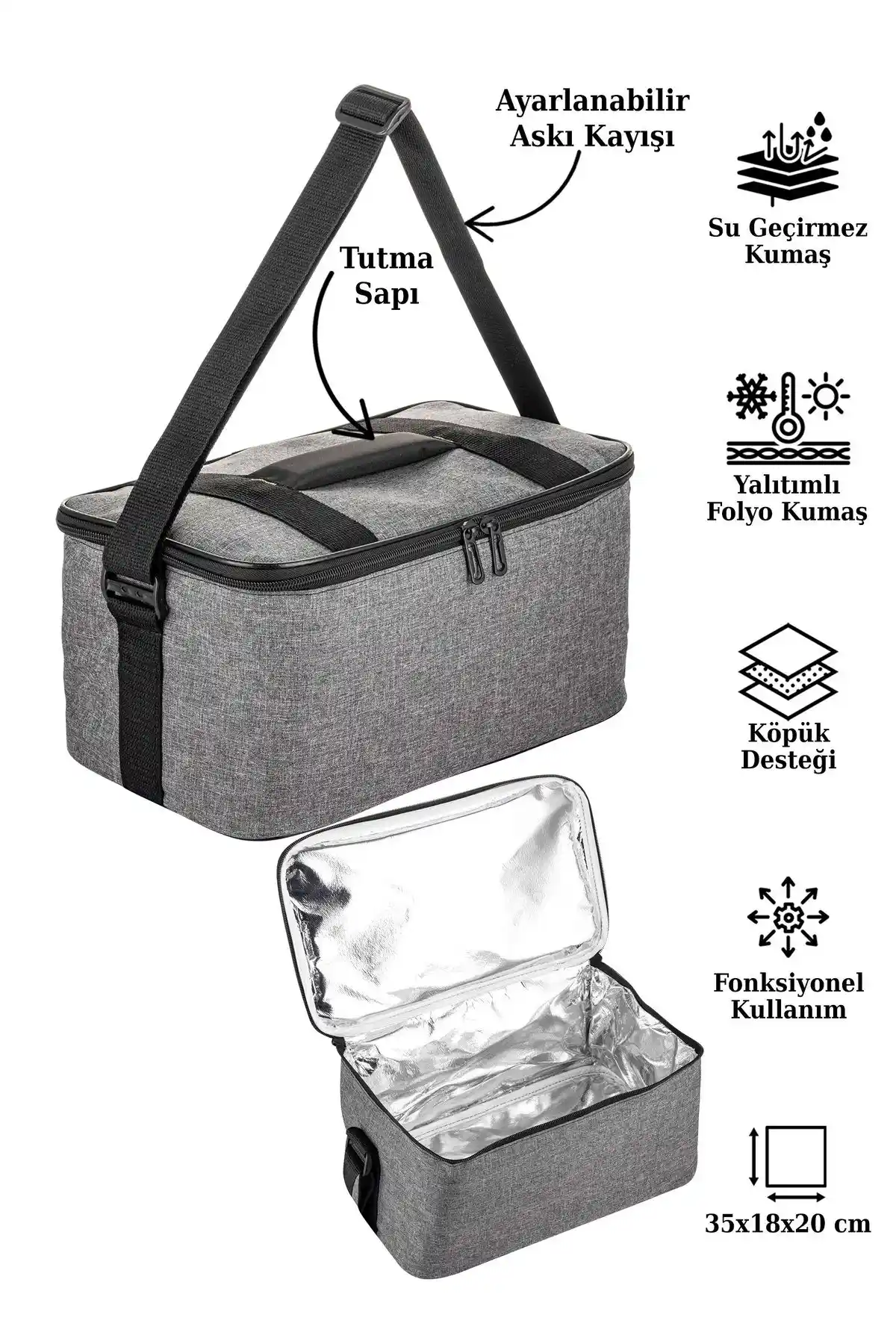 NS Reliable 14 Lt Soğutucu Termos ve RELIANCE 10 Litre Piknik Çantası Karşılaştırması