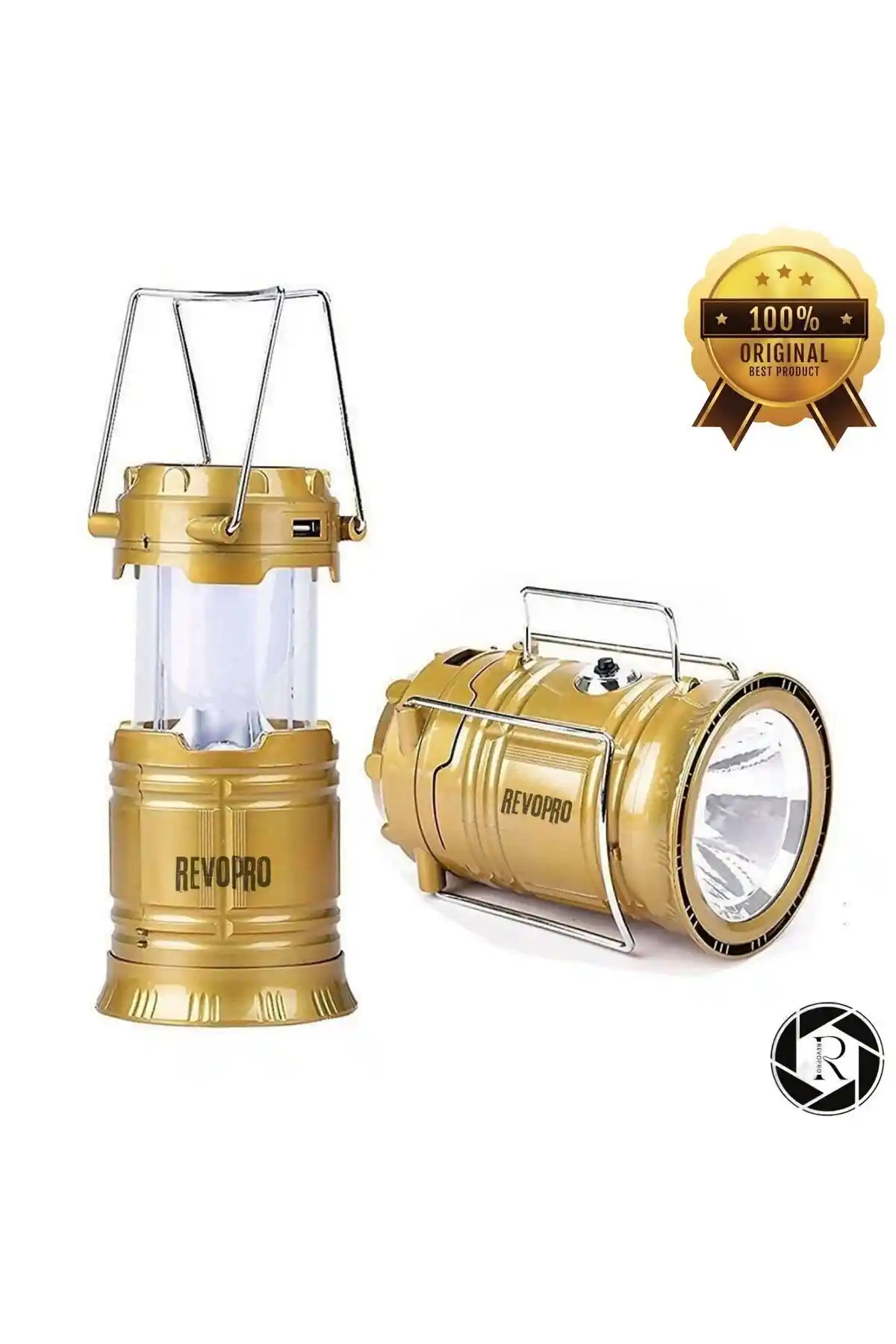 REVOPRO ve Unichrome P-300w Solar Kamp Lambaları Karşılaştırması
