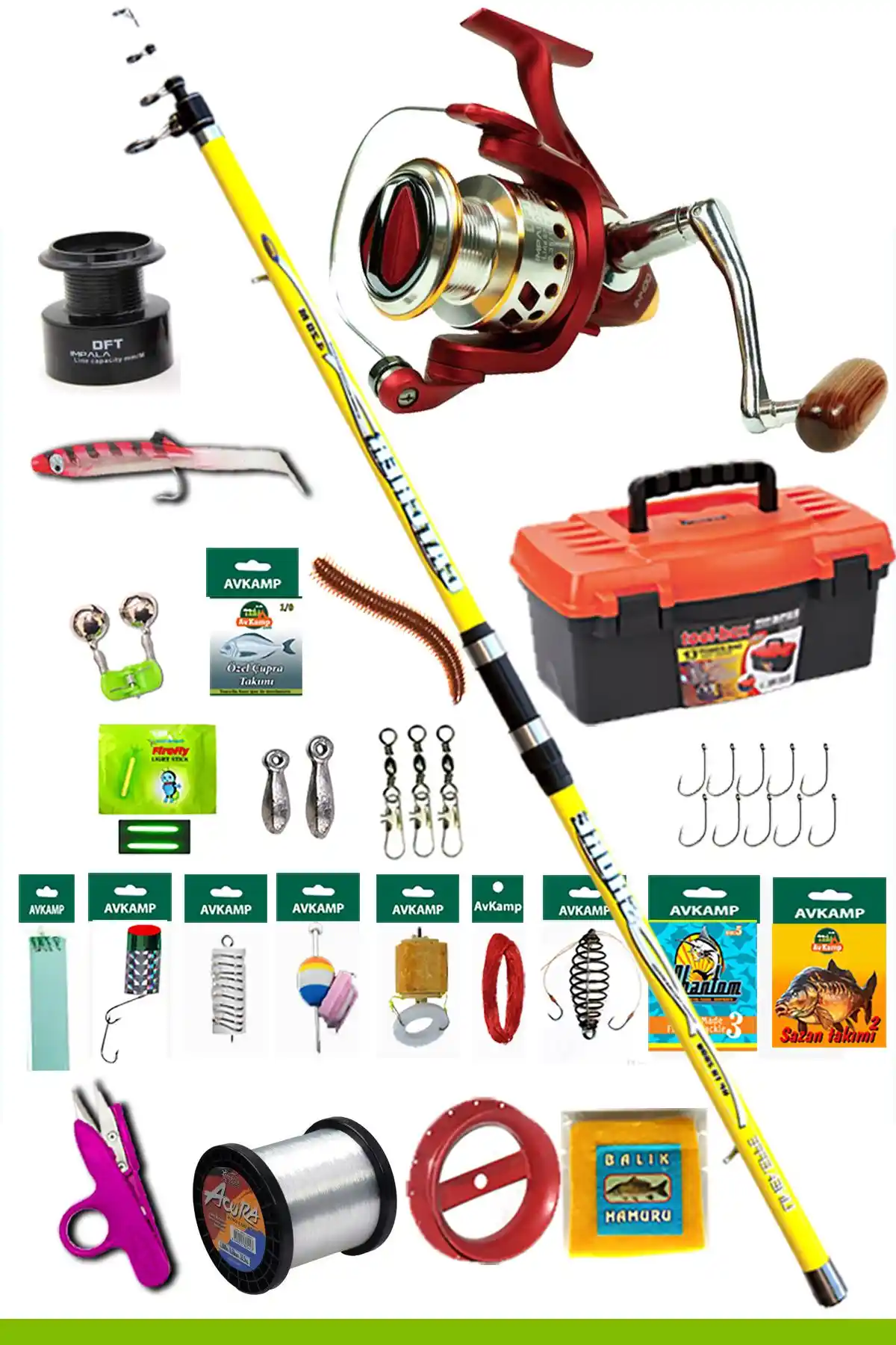 Surf Karbon Olta Takımı ile Avkamp Phantom Olta Seti Karşılaştırması ve En İyi Seçenekler