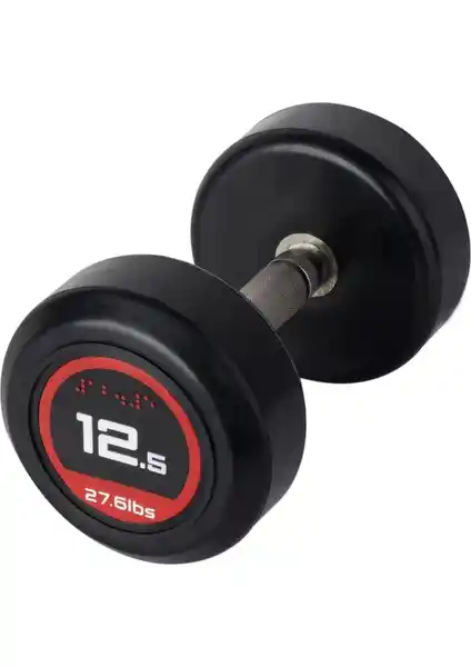 313 Spor 12,5 kg Olimpik Dambıl Kauçuk Kaplı Dayanıklı ve Ergonomik Tasarım