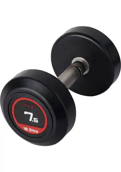 313 Spor 7,5 kg Olimpik Dambıl Kauçuk Kaplama Dayanıklı ve Ergonomik Tasarım