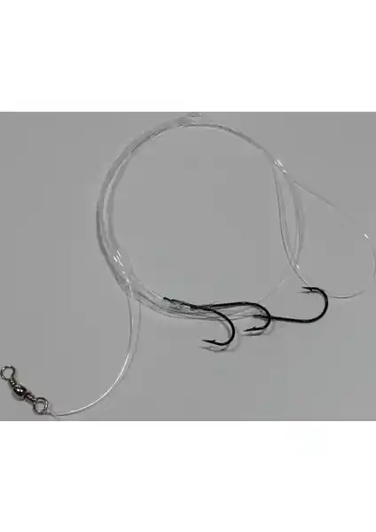 Abalone Çipura Hazır Olta Ucu Seti 3'lü Pratik ve Dayanıklı Balıkçılık Ekipmanı