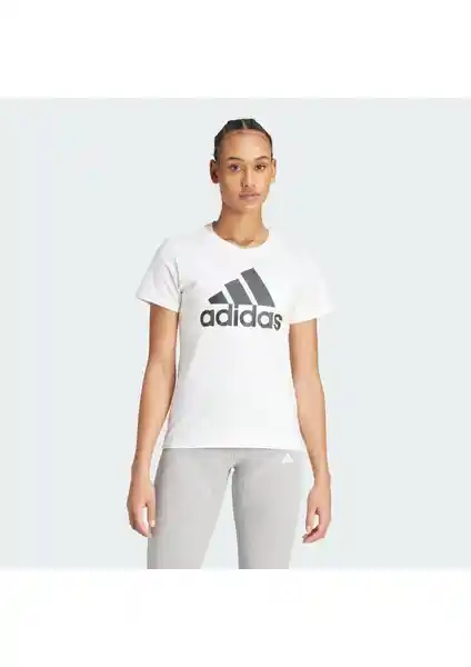 adidas GL0649 Essentials Logo T-shirt Kadın Spor ve Günlük Kullanım İçin Şık ve Dayanıklı Tasarım