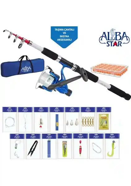 AlbaStar Göl ve Deniz Olta Seti İncelemesi: Çok Yönlü ve Uygun Fiyatlı Balıkçılık Ekipmanı