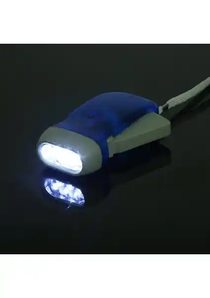 Alkılıç Dinamolu 3 Ledli El Feneri: Taşınabilirlik ve Güçlü Performans Özellikleri