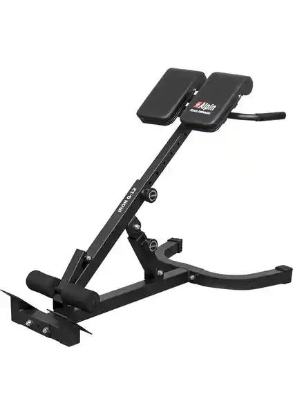 Alphin Hyperextension G-12 Hiperekstansiyon Tezgahı Dayanıklı ve Çok Yönlü Spor Aleti