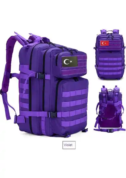 Anatolian Shield Taktik Dağcılık Kamp Askeri Tip 45LT: Dayanıklı ve Çok Yönlü Outdoor Çantası