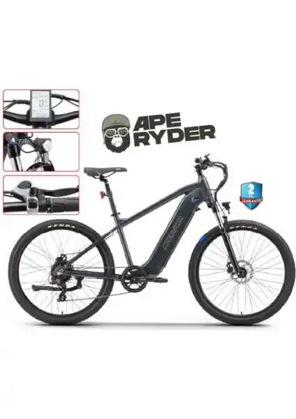 Ape Ryder Buffalo Siyah: Şehir İçin Modern Güçlü ve Konforlu Bir Bisiklet