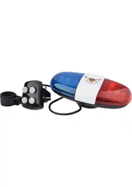 Arzu Bisiklet Polis Korna Siren Lamba Güvenlik ve Eğlence İçin Çok Fonksiyonlu Aksesuar