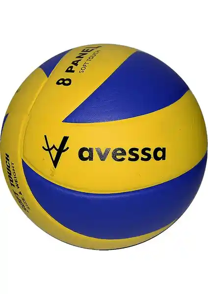 Avessa 8 Panel Yapıştırma Voleybol Topu VL400 Sarı Lacivert İnceleme ve Özellikleri