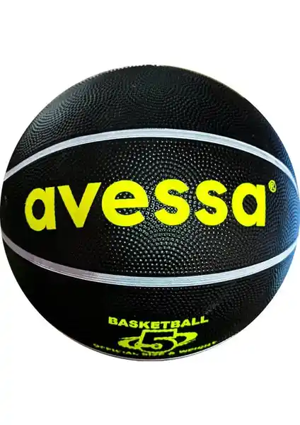 Avessa No 5 Siyah Basketbol Topu Dayanıklı ve Şık Tasarımıyla Spor Severlerin Tercihi