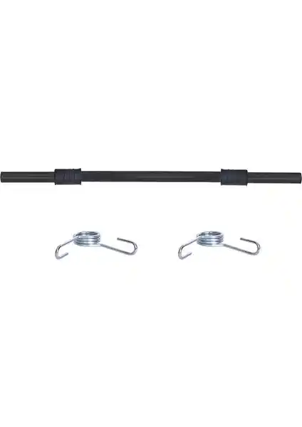 Ayın Sport Siyah Uzun Demir Bar 150 cm ve Yedek Yaylar ile Güçlü Antrenmanlar