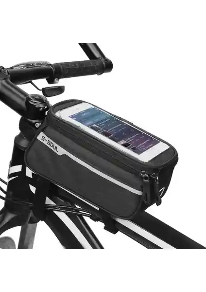 B-Soul MTB Bisiklet Telefon Çantası: Dayanıklı, Pratik ve Güvenli Bisiklet Aksesuarı