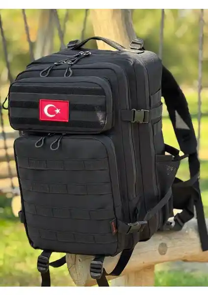 Bagworld Saraciye Askeri Taktik Sırt Çantası 45L Dayanıklı ve Çok Fonksiyonlu Kamp ve Dağcılık Çantası