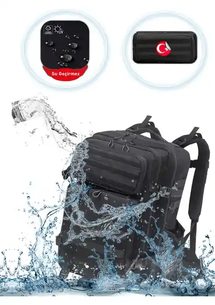 Bagworld Saraciye Askeri Taktik Sırt Çantası V2 dayanıklılık ve fonksiyonellik sunar