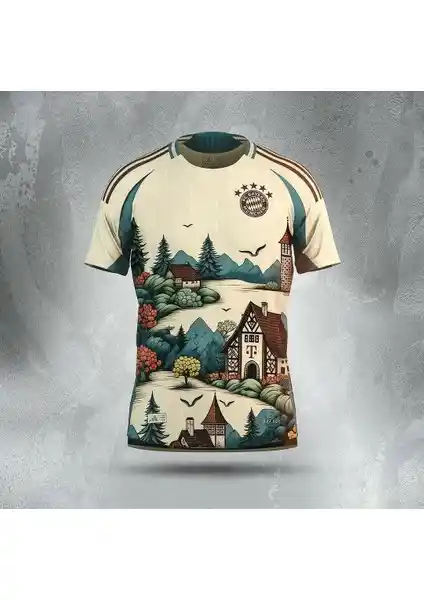 Bayern Münih 2023/24 Sezonu Özel Konsept Forması Spor ve Tasarım Tutkunlarına Özel