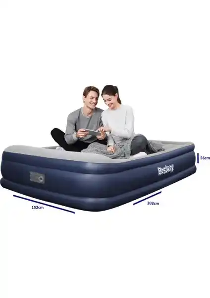 Bestway Çift Kişilik Şişme Yatak: Hızlı Şişirme, Konfor ve Pratiklik Bir Arada