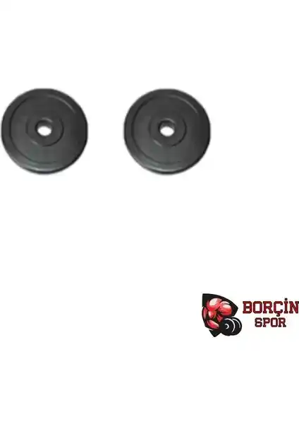 Borçin 2x5 kg Ağırlık Plakası: Dayanıklı ve Estetik Spor Ekipmanı