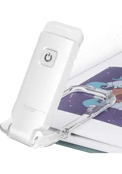 Breeze Led Kitap Klipsi Okuma Lambası: Çoklu ışık ayarlarıyla konforlu okuma deneyimi
