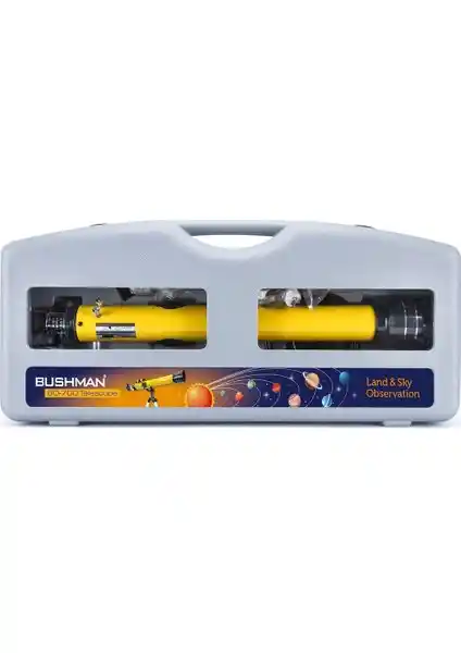 Bushman 60-700 Taşıma Çantalı Teleskop: Doğa ve Astronomi Tutkunları İçin Uygun Performanslı Optik Cihazı