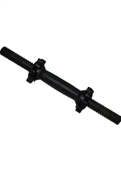 Busso Bar40 Siyah İçİ Boş 36 Cm Kısa Bar Spor ve Egzersiz İçin Dayanıklı Tasarım
