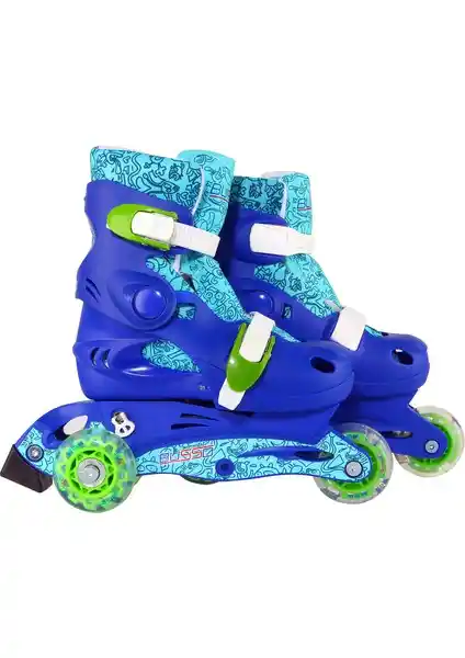 Busso YX-0109 Ayarlanabilir Işıklı Paten: Çocuklar ve Gençler İçin Güvenli ve Eğlenceli Spor Aracı