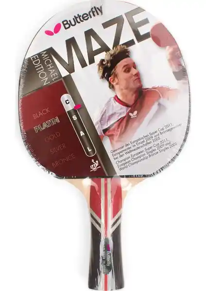 Butterfly Michael Maze Platin Masa Tenisi Raketleri Yüksek Performans ve Şık Tasarım