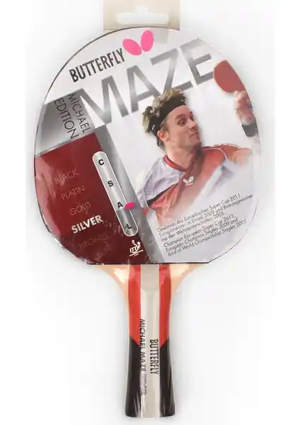Butterfly Michael Maze Silver Masa Tenisi Raketleri Profesyonel Performans ve Kontrol Sunar