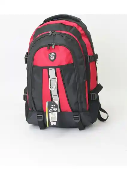 Cakard 55 cm Dağcı Sırt Çantası 906 Kırmızı - Dayanıklı ve Fonksiyonel Tasarım